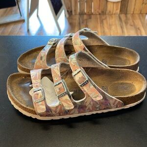 Birkenstock Sandals Size 38 floral